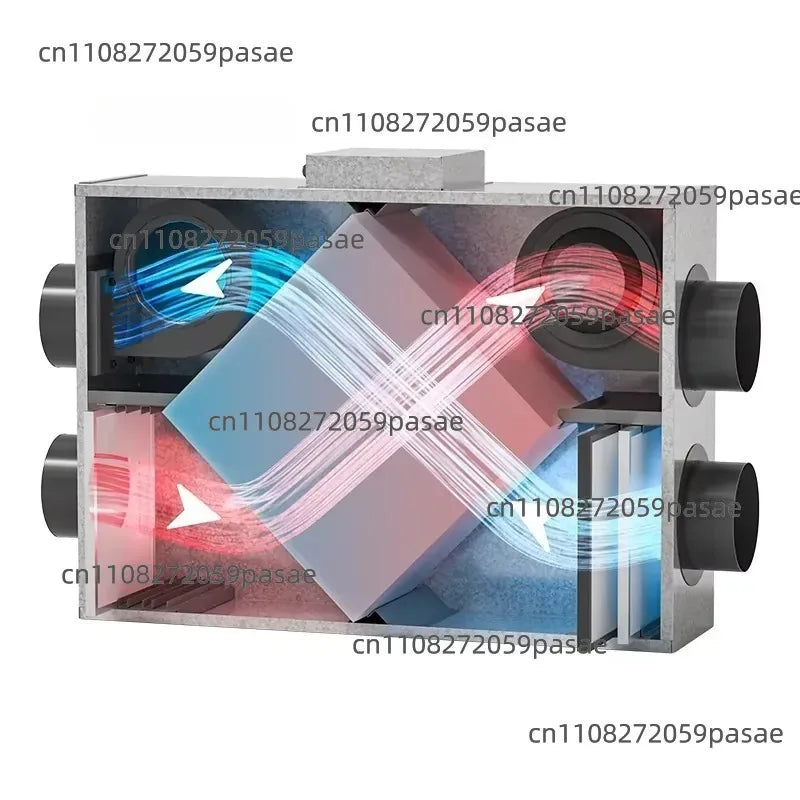 HVAC Air Heat Exchanger – Fresh Air Ventilation System for Ducts