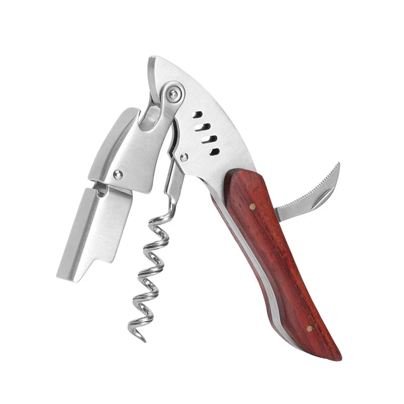 Creative Shark Wine Bottle Opener Stainless Steel Screwdriver Beer Bar Accessories Free Shipping Items Drop Ship Peaceful Pleasures Health and Wellness