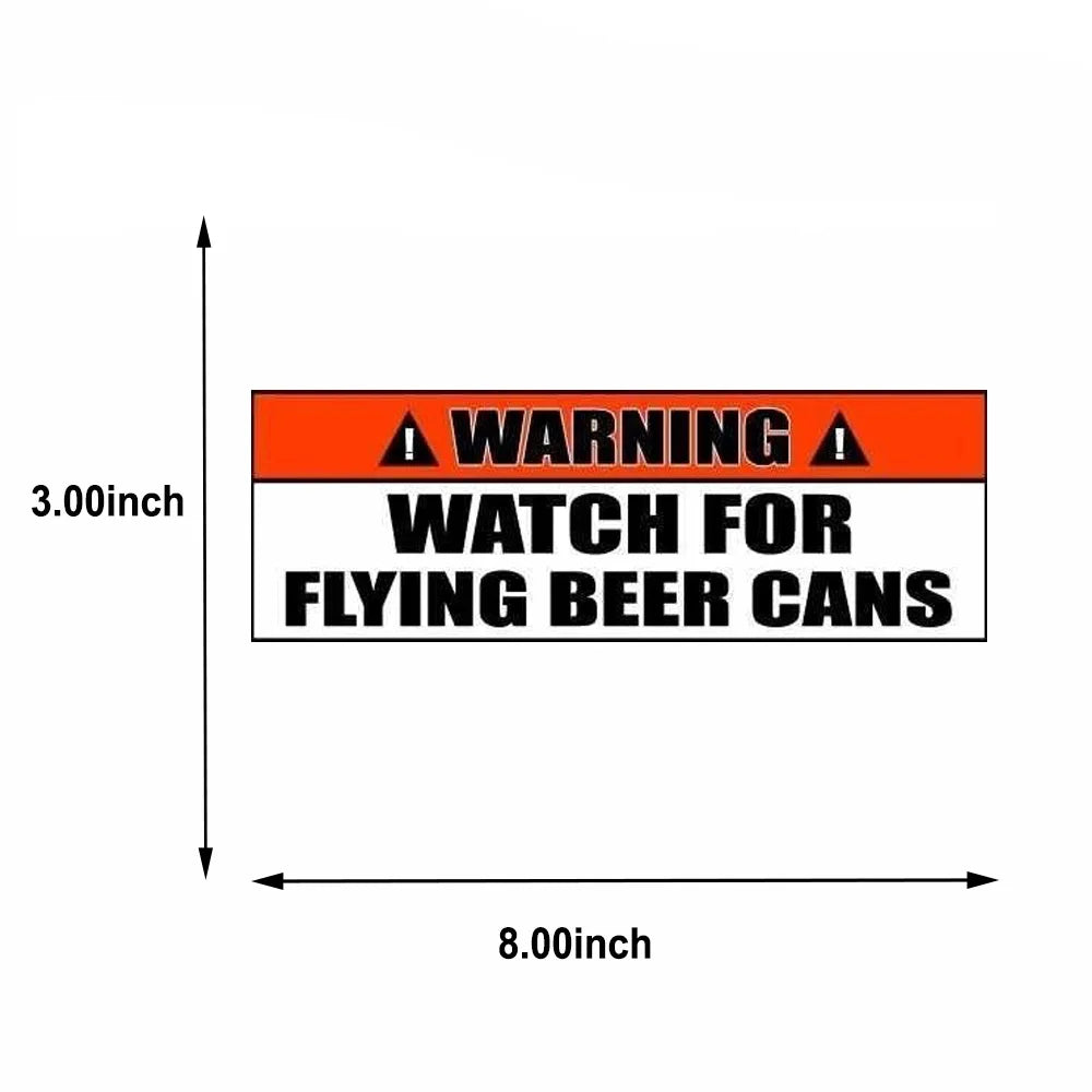 8Inches Crazy Driver Sticker for Bumper Decal 2 PACK Peaceful Pleasures Health and Wellness