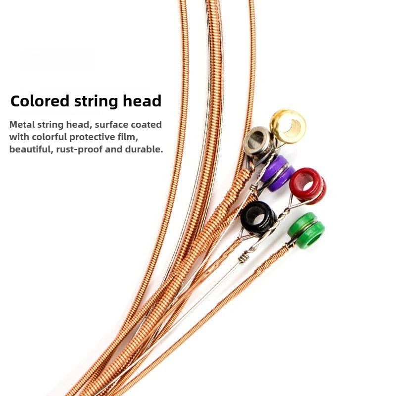 Guitar Accessories Orphee Strings TX620-P Copper 1-6 Acoustic
