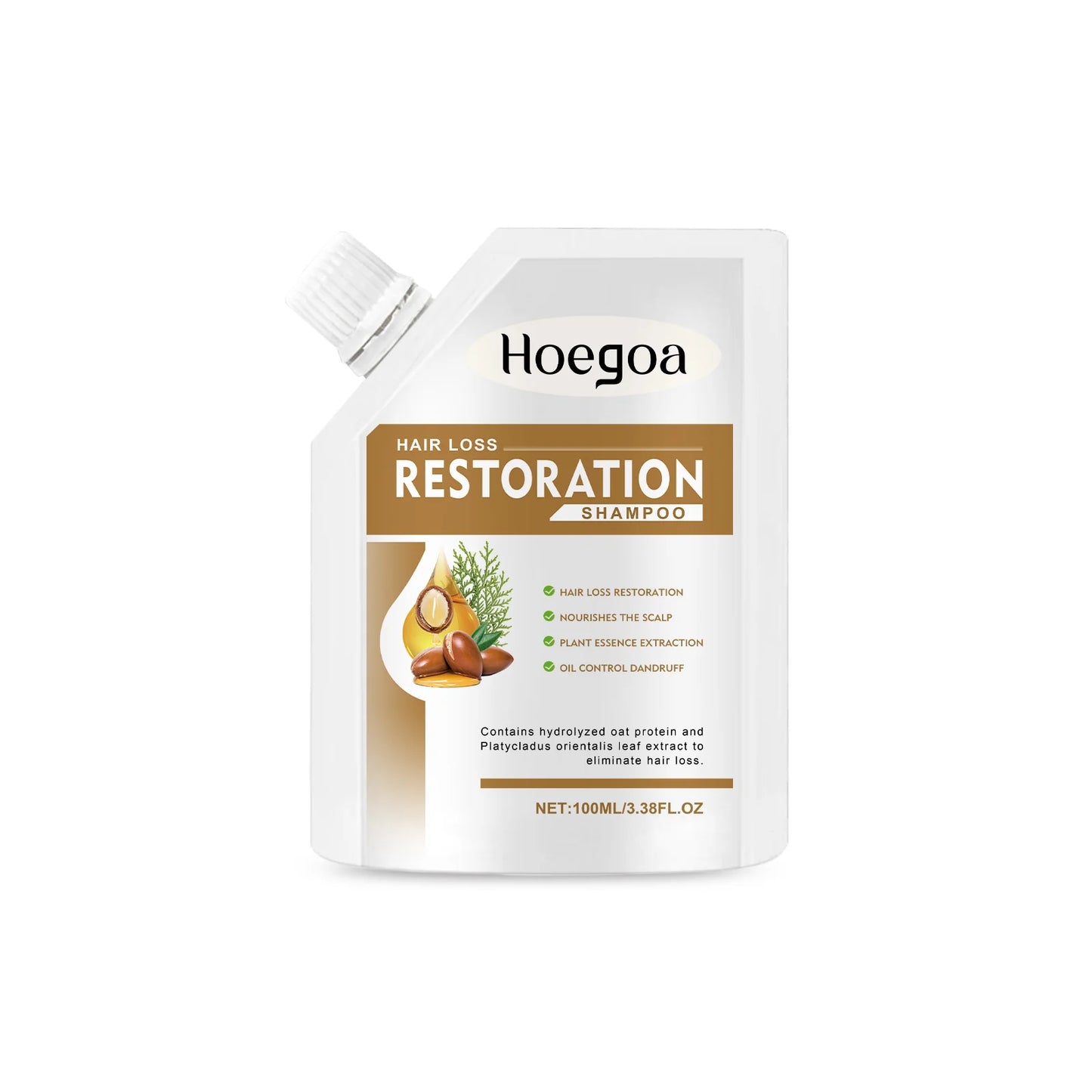 HOEGOA Herbal Shampoo for Thinning Hair | Volume & Strength