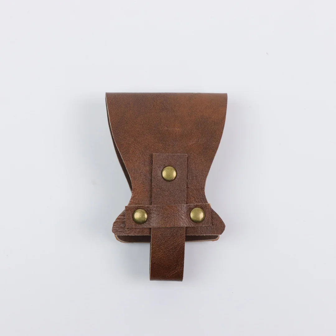 Medieval Viking Dress Up PU Leather Simple Retro Hiking Cup Holder