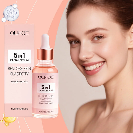 Antioxidant 5-in-1 Facial Serum – Brighten, Tighten & Moisturize Facial Serum Oasis Select