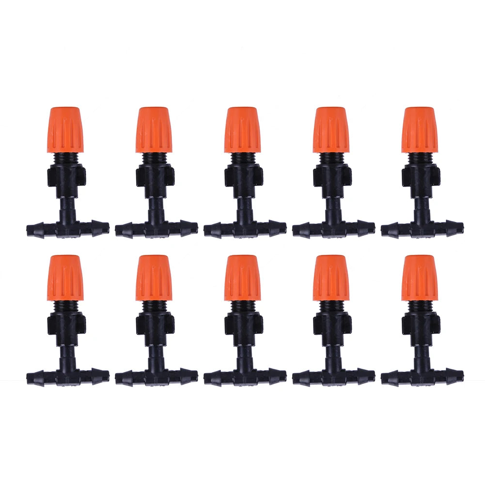 10Pcs Atomization Nozzles Drip Irrigation Spray Emitters Drip Irrigation Misting Nozzles for Garden Greenhouse Peaceful Pleasures Health and Wellness