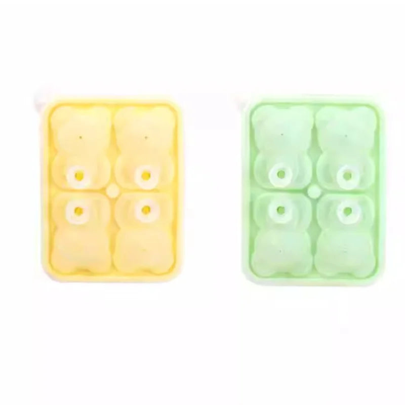 Bear Ice Cube Mold – Food-Grade Silicone Ice Tray
