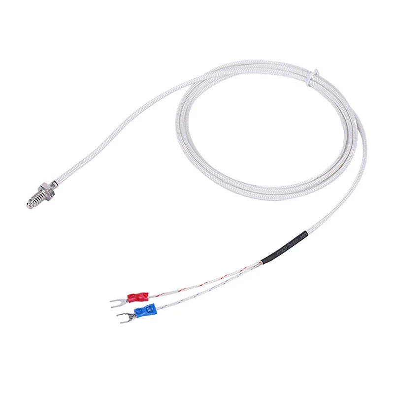 K-Type Thermocouple Probe M6 Sensor 0–800°C | REX-C100 Compatible