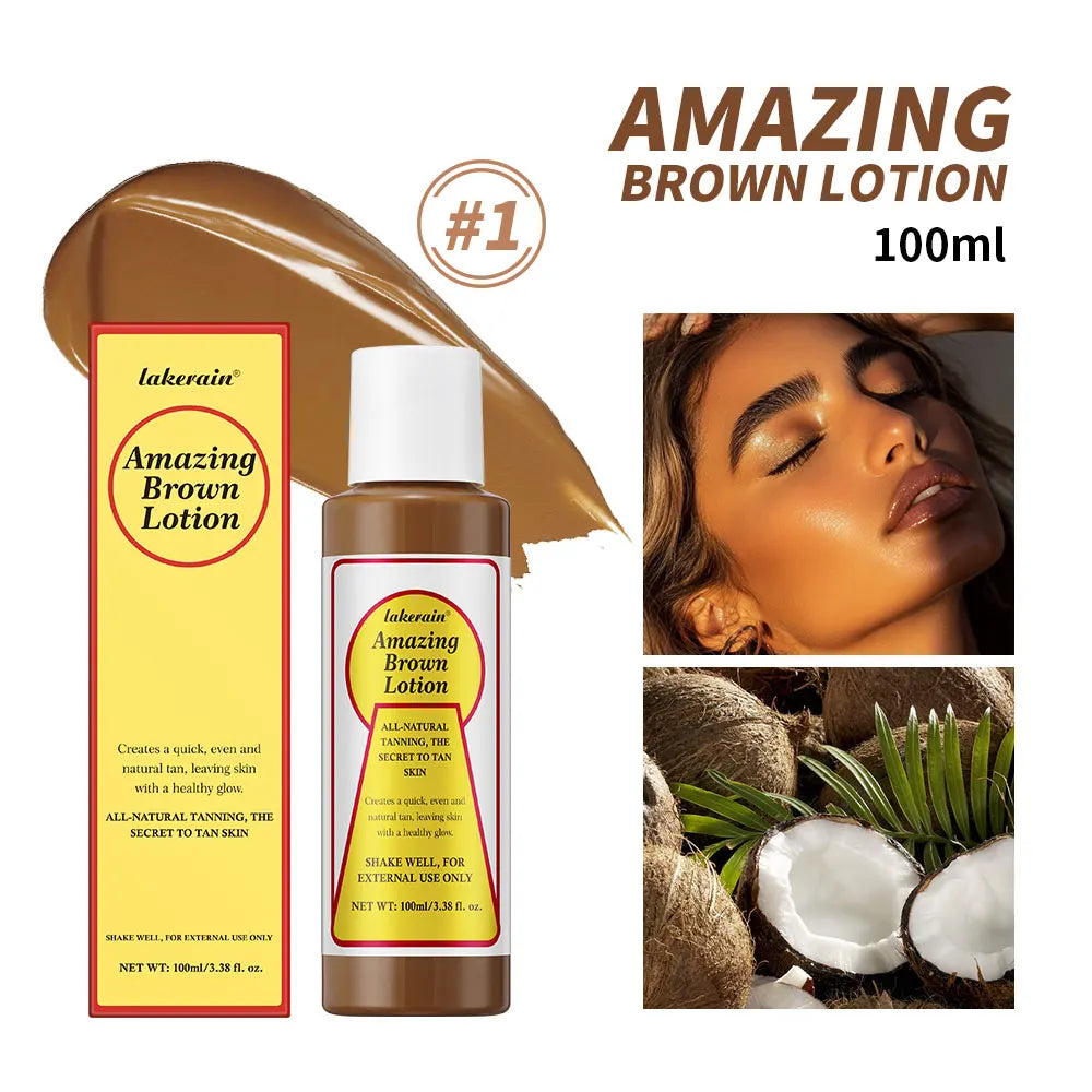 Self Tanning Booster Lotion | Waterproof, Deep Bronze Natural Tan