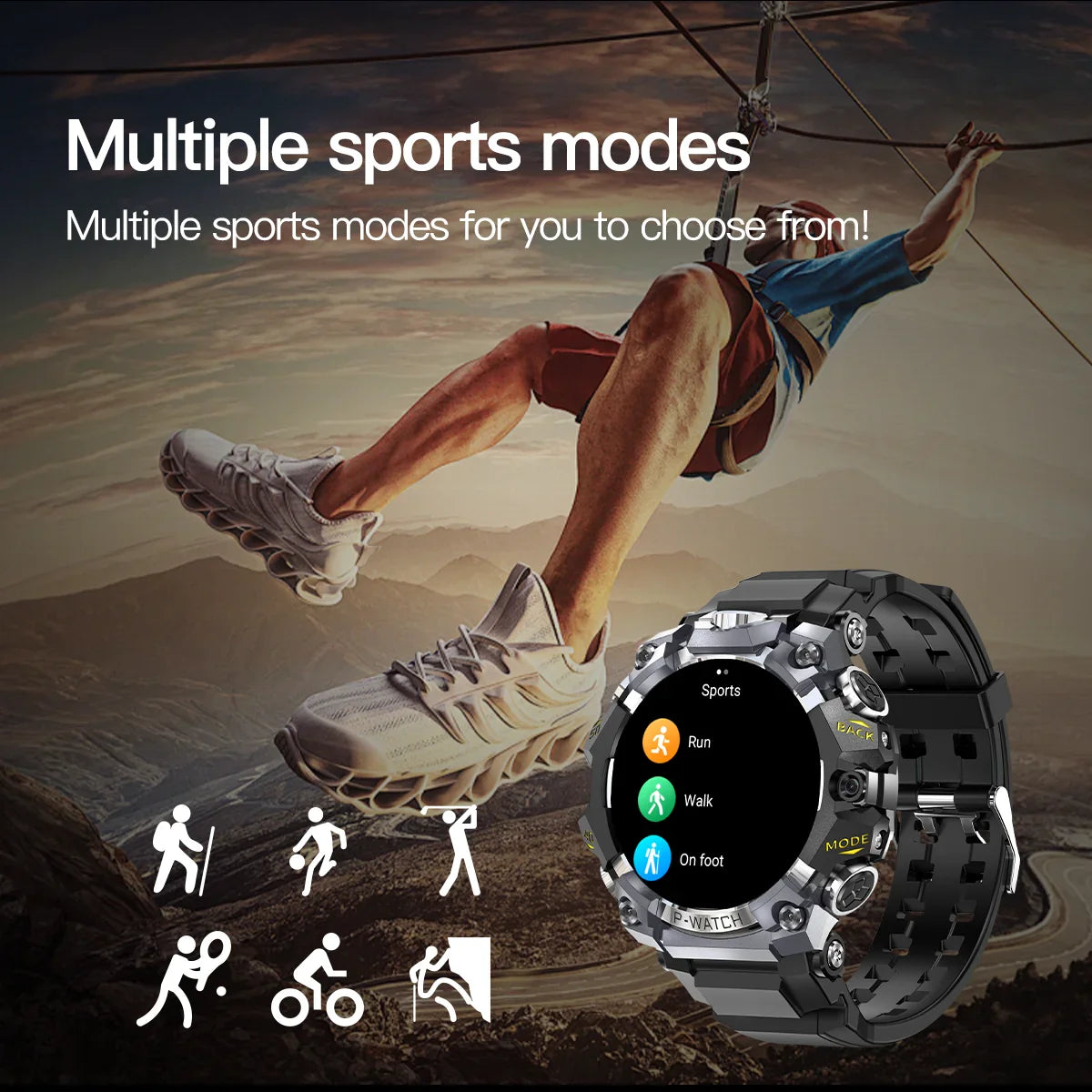 Zestbolt Q668 4G Android Smart Watch | AMOLED, GPS, Dual Camera