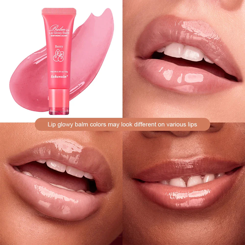 Lip Glowy Balm – Sheer Tinted Moisturizing Gloss with Shea Butter
