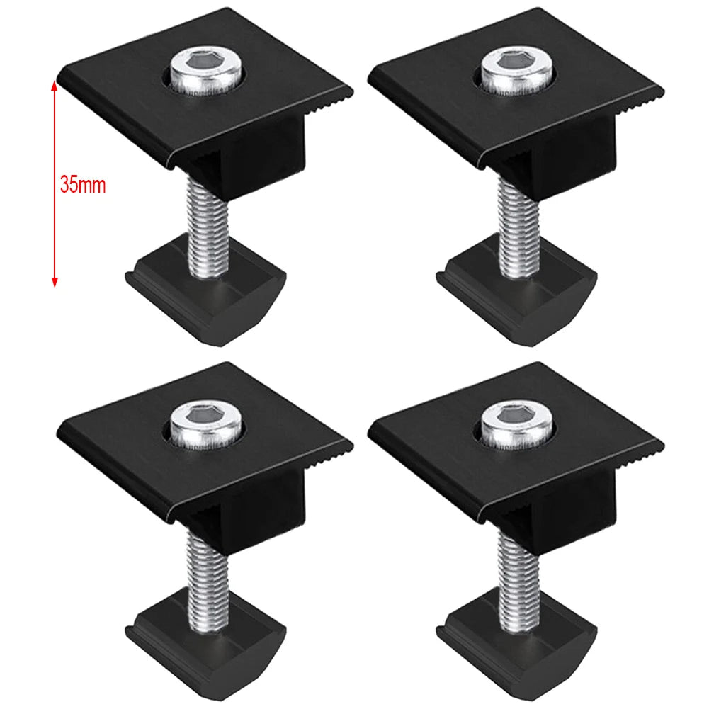 30 Solar Modules PV Bracket Trapezoidal Sheet Flat Roof Aluminium
