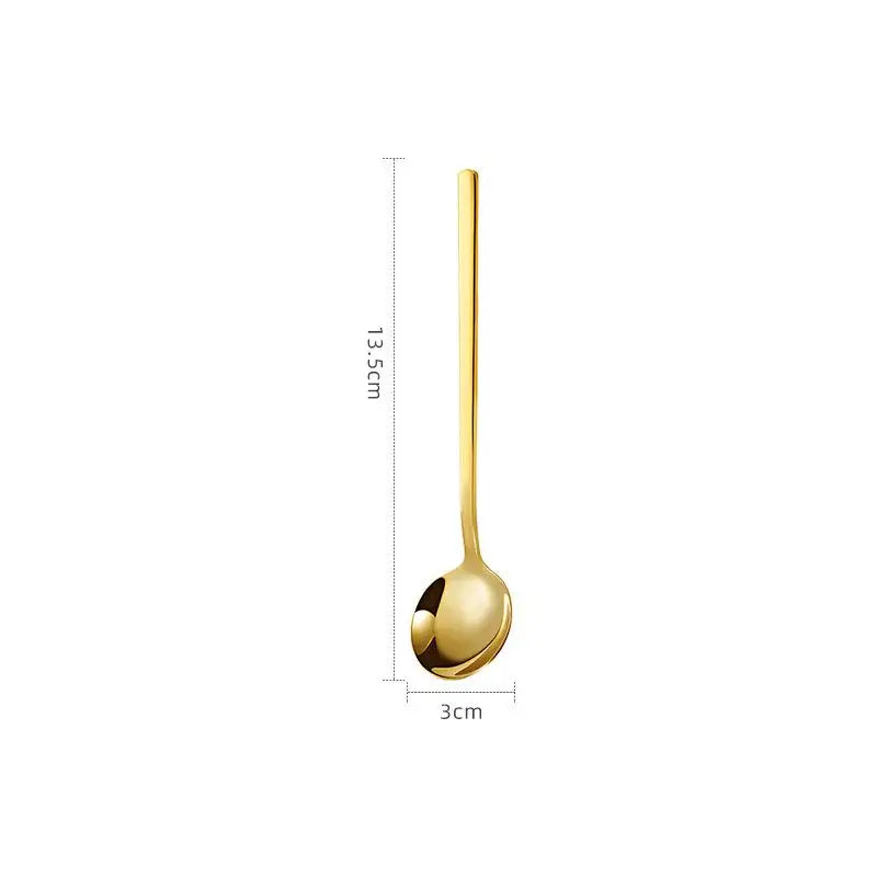 10-Piece Stainless Steel Coffee Spoons Set | Teaspoons & Dessert
