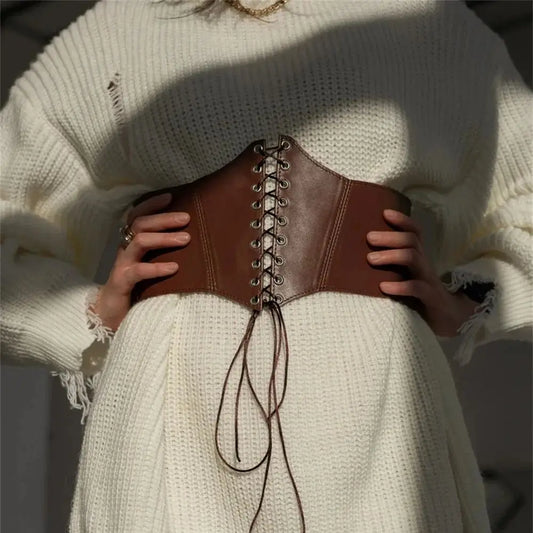 Fashion Harness Belt Corset Leather Lingerie Bondage Body Fetish Peaceful Pleasures Health and Wellness Style A