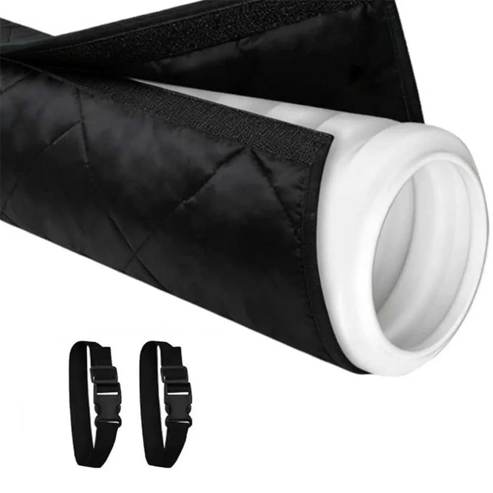 AC Hose Insulation Cover | Thermal Sleeve with Adjustable Straps