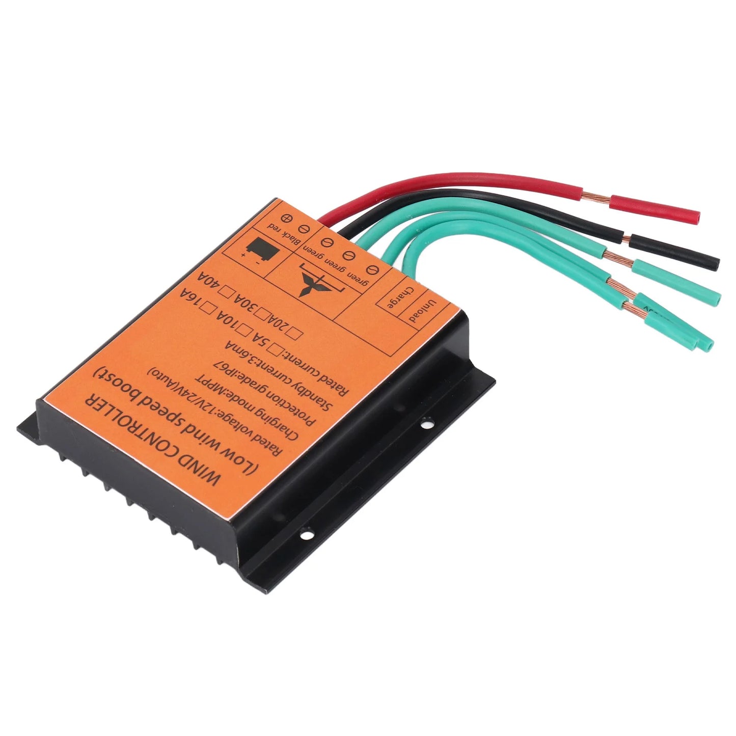 Boost Wind Turbine Controller 12V 24V Wind Turbine Controller 300W‑1000W Step Up Type MPPT PWM Wind Controller 16A Peaceful Pleasures Health and Wellness
