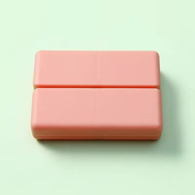 7-Day Foldable Weekly Pill Organizer | Travel Pill Box
