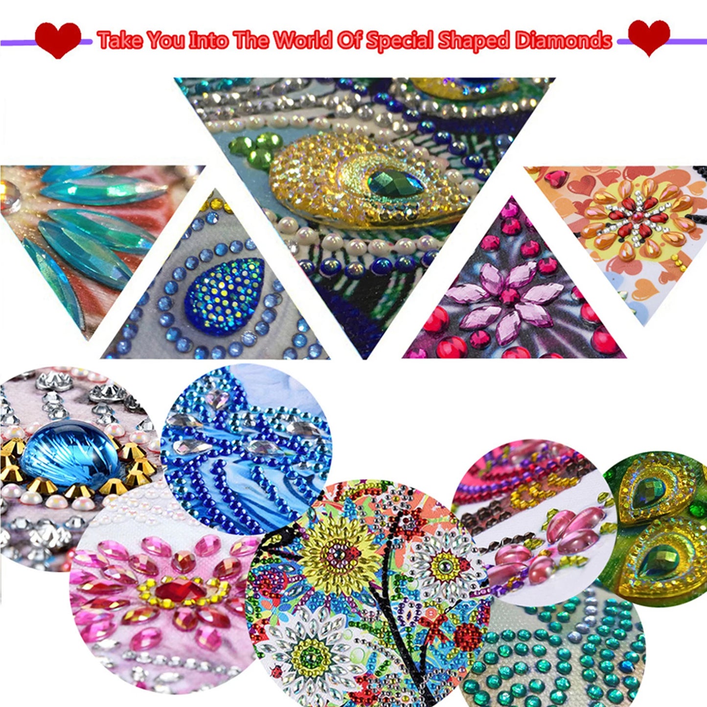 Cat Special Shaped DIY Partial Drill Diamond Painting Kits for Adults Beginners Home Decor Diamonds Dots Gem Art Kits 30x30cm Peaceful Pleasures Health and Wellness