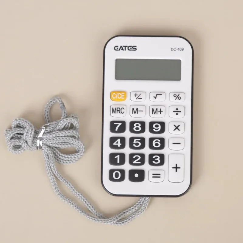 Portable Basic Student Calculator – High Sensitivity Keys