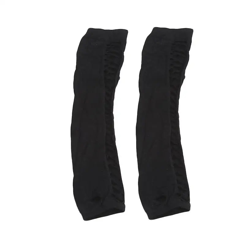 Fishnet Fingerless Gloves Elastic Mesh Long Arm Gloves Hollow Out Sun Protection Gloves for Party Cosplay Costume Accessory Peaceful Pleasures Health and Wellness black
