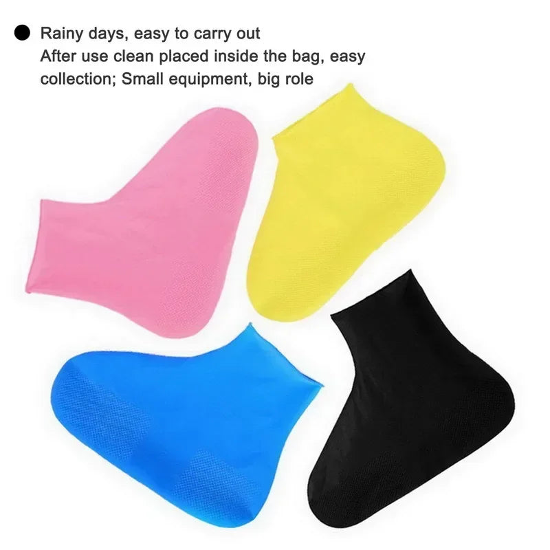 Waterproof Silicone Shoe Covers – Anti-Slip Rain Protectors