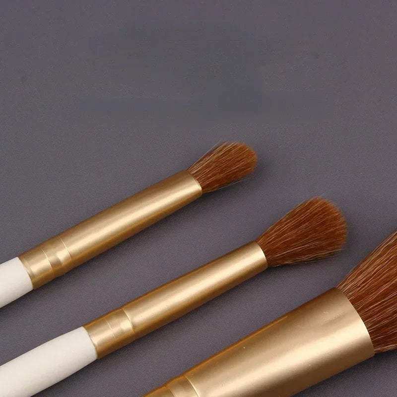 7-Piece Professional Makeup Brush Set – Foundation & Highlighter