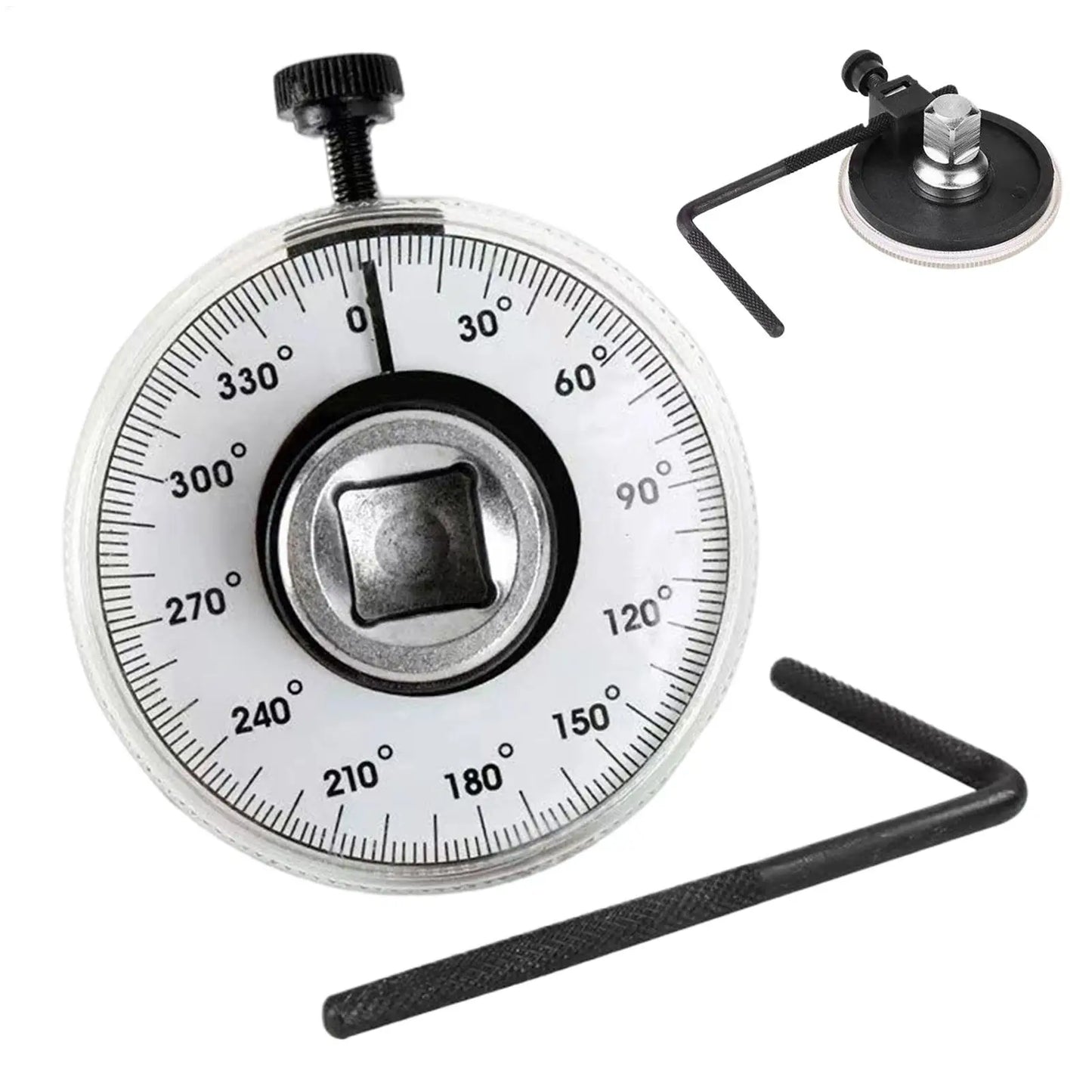 Torque Wrench Torquemeter Dial Hand Tool Auto Service Equipment Garage Calibrated In Degrees Automotive Tools Car Repairing Peaceful Pleasures Health and Wellness
