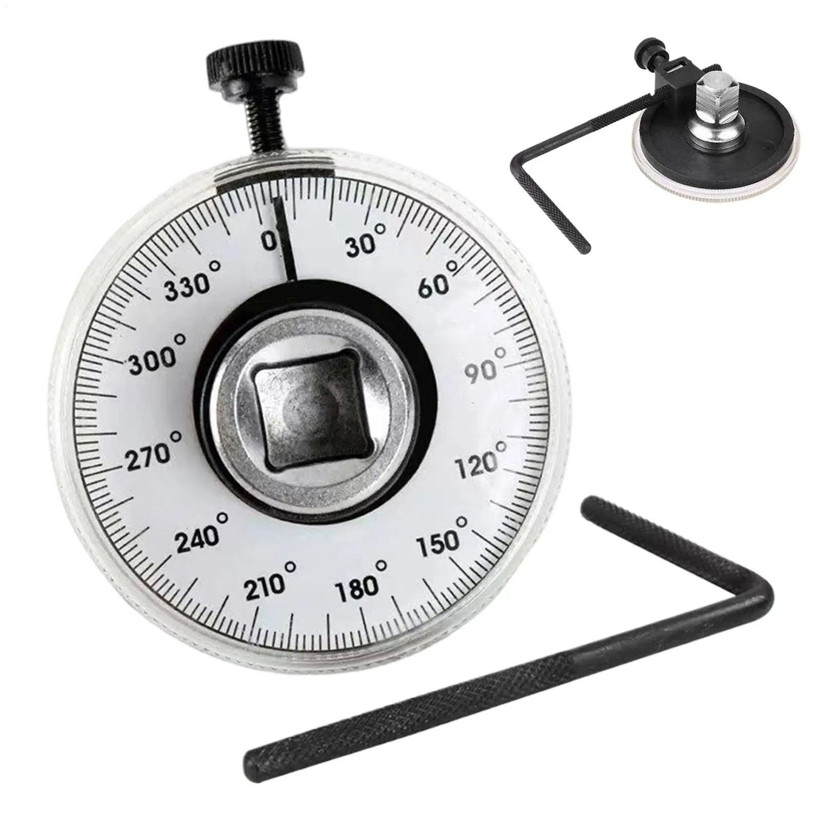 Torque Wrench Torquemeter Dial Hand Tool Auto Service Equipment Garage Calibrated In Degrees Automotive Tools Car Repairing Peaceful Pleasures Health and Wellness