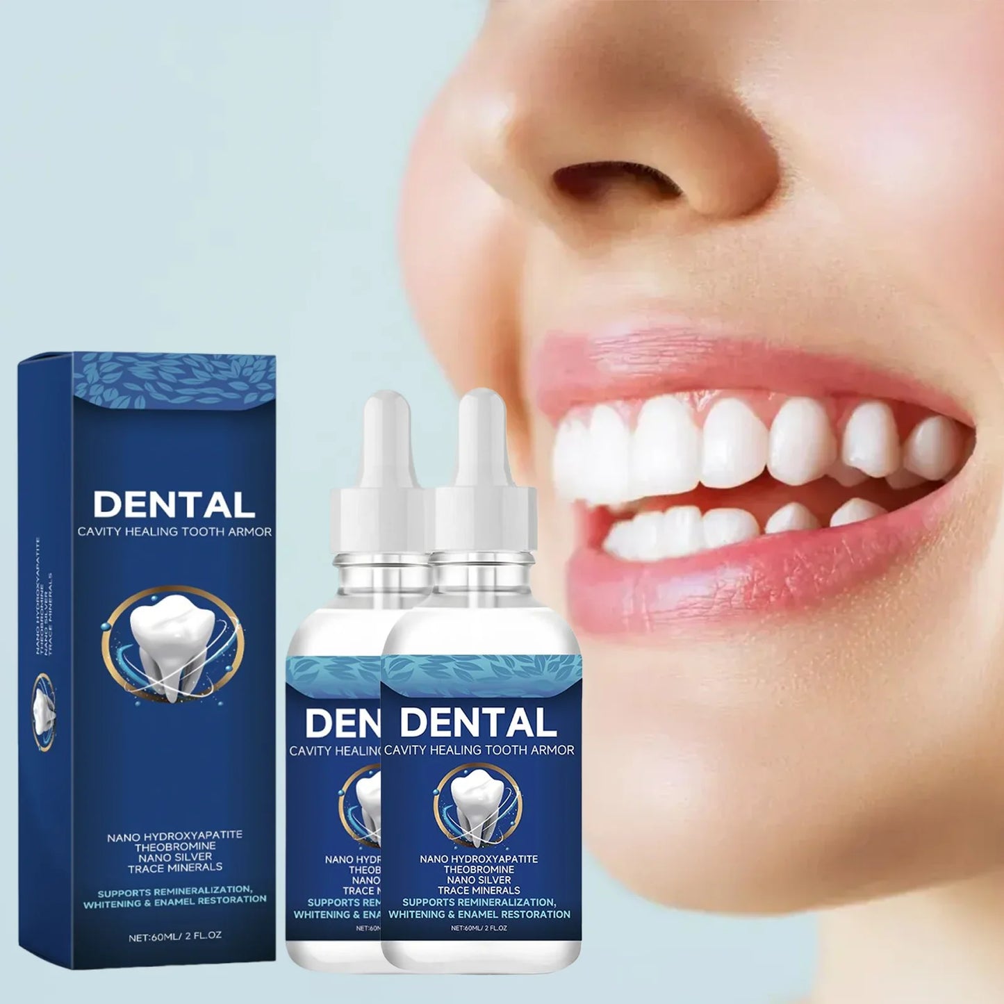 Tooth Whitening Serum – Gum Care & Enamel Repair Oral Hygiene