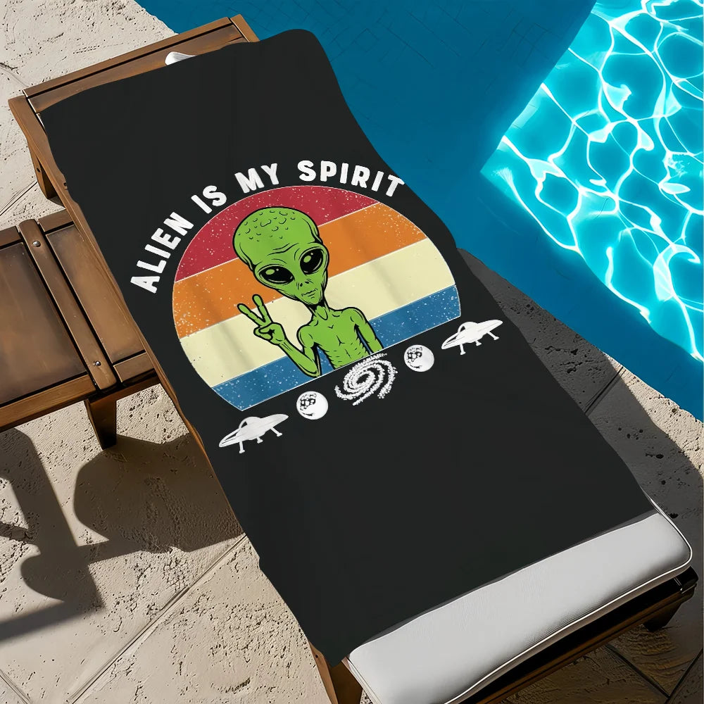Quick-Dry Beach Towel | Soft Microfiber Pool & Travel Towel Quick-Dry Beach Towel Peaceful Pleasures Health and Wellness z6 STJ150x260CM