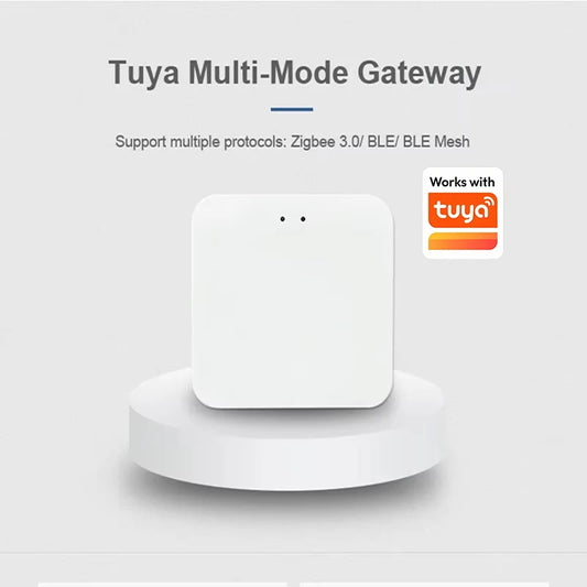 Tuya ZigBee 3.0 Smart Hub WIFl/ BLE Wireless Gateway Bridge App Voice Remote Control Work with Alexa Google Home Assistant Peaceful Pleasures Health and Wellness