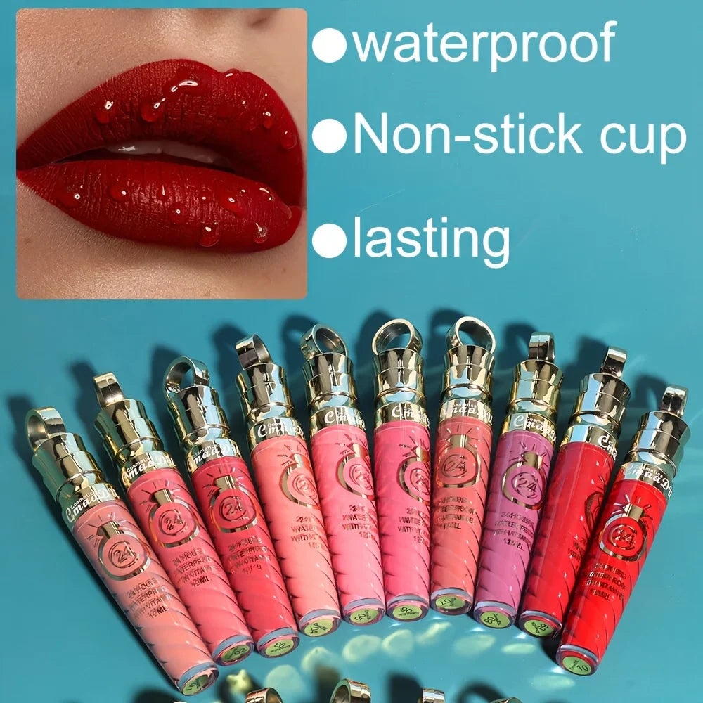 Cmaadu Matte Lip Gloss – Waterproof Long-Lasting Non-Stick