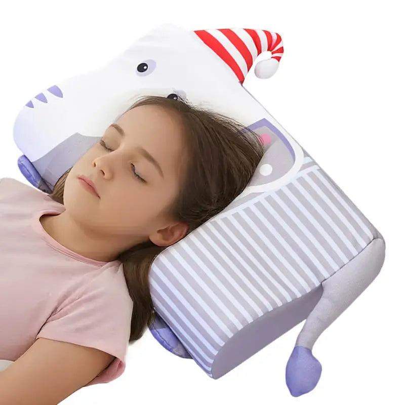 Ergonomic Toddler Pillow – Soft Skin-Friendly Kids Travel Pillow