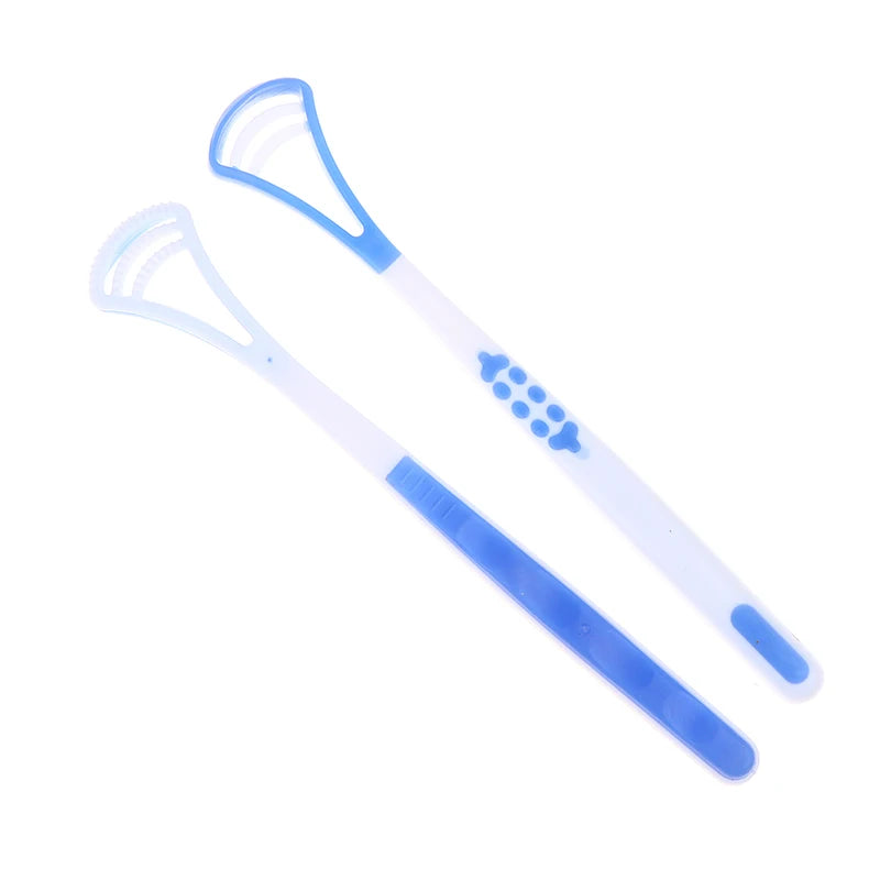 Y-Shape Food-Grade Silicone Tongue Scraper | 5 or 10 Pack