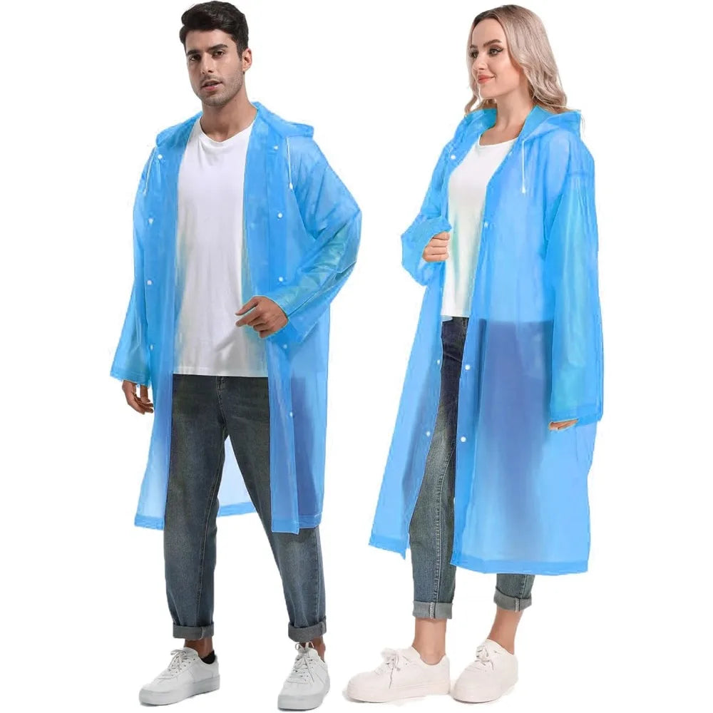 Waterproof Hiking Poncho – Portable Adult Rain Coat