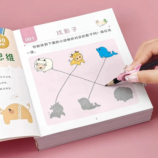 Pen Control Training Kids Brain Early Education Book 2-7 Years Peaceful Pleasures Health and Wellness