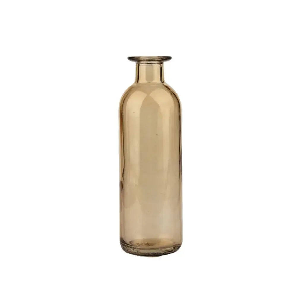 Transparent Glass Flower Vase | Modern Hydroponic Table Decor