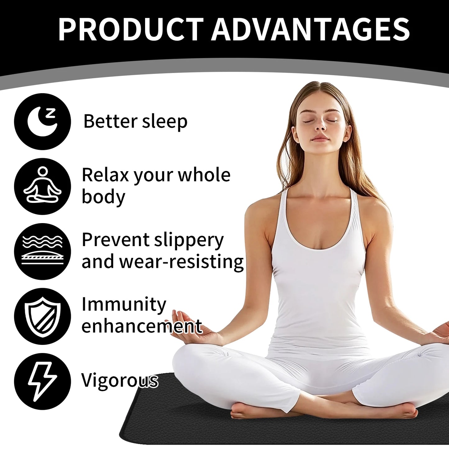 Indoor Grounding Mat – Earthing Sheet for Sleep & Wellness