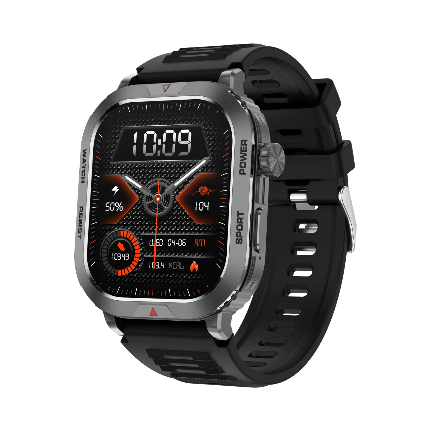 MINGCC 2.01" Smartwatch 2025 – Bluetooth Call & Fitness Tracker