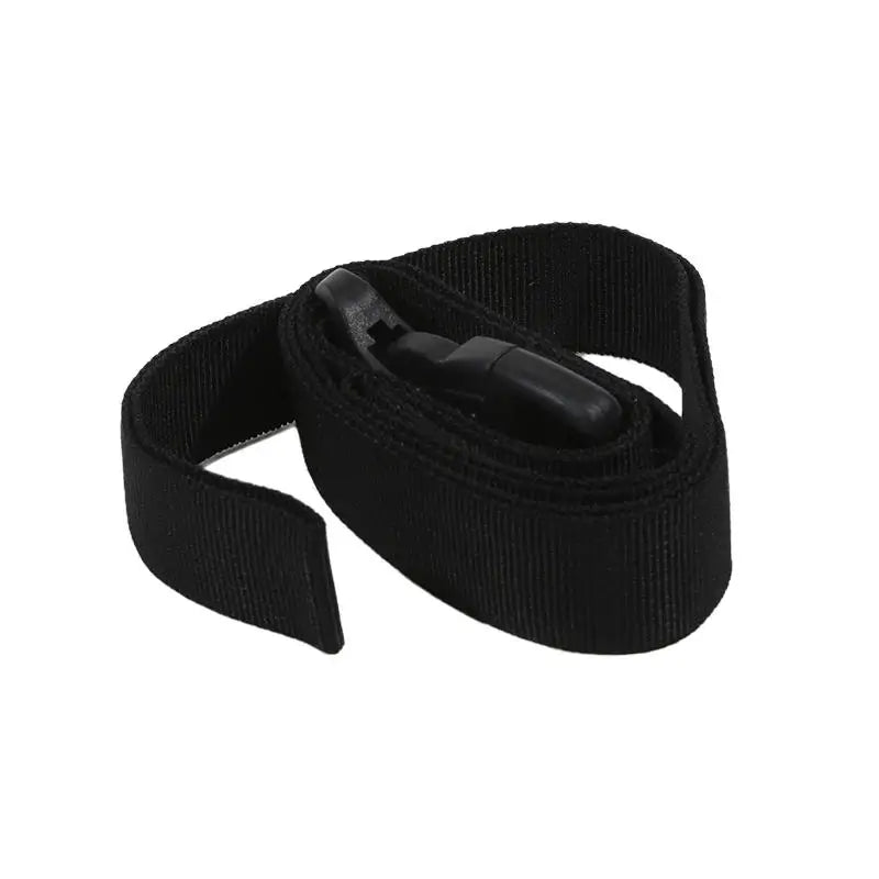 1/2Pcs Nylon Luggage Straps Waist Bag Strap Outdoor Sports Belt Casual Buckle Waist Strap Multifunctional Tactical Accessories Peaceful Pleasures Health and Wellness Black 2pcs