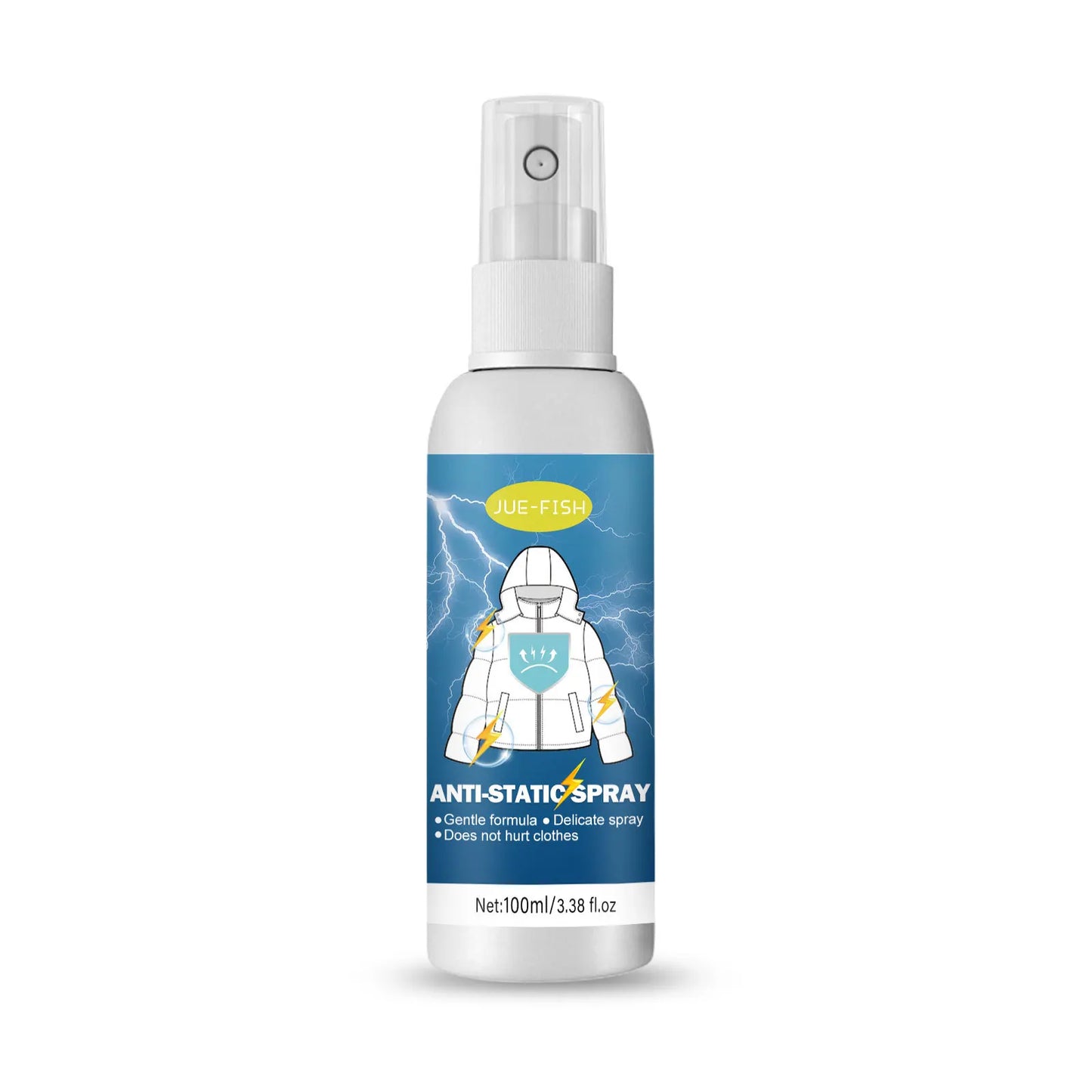 Jue Fish Anti-Static Spray 100ml – Clothes, Hair & Home