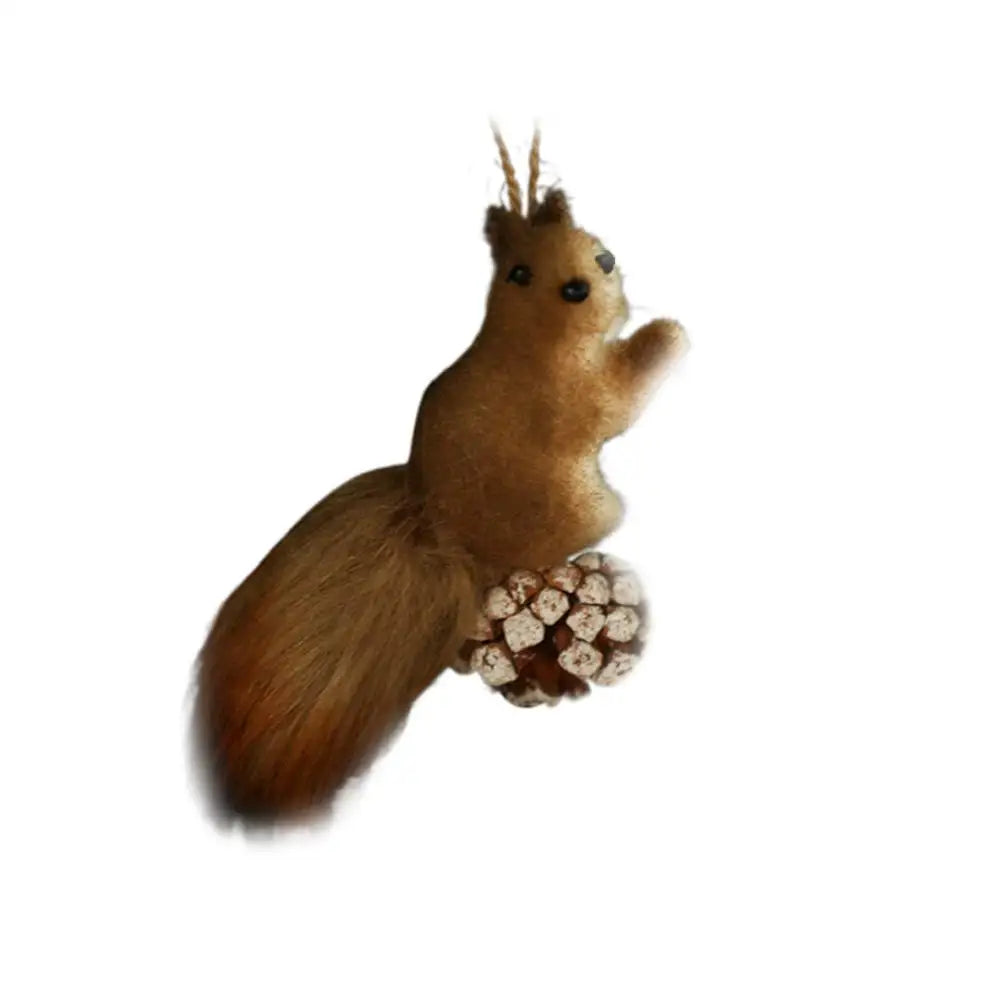 Realistic Squirrel Christmas Ornament – Xmas Tree Pendant