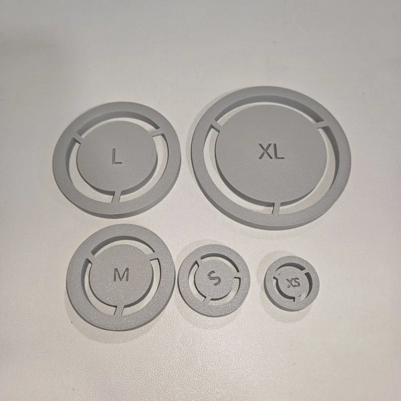 5 Sizes Pottery Foot Ring Template Consistent Base Mold Lightweight