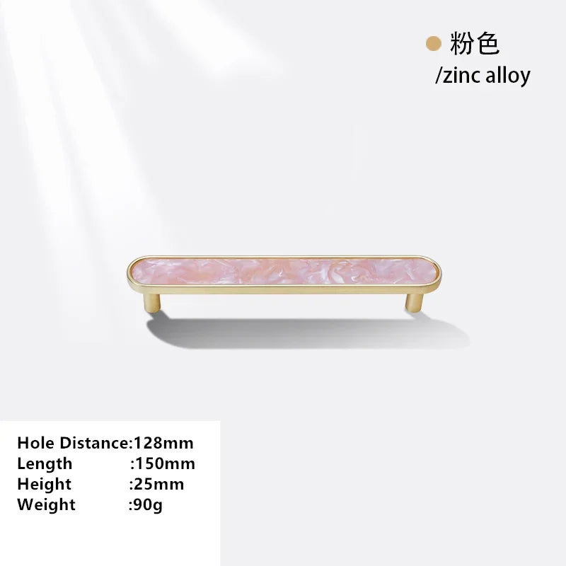Zinc Alloy Cabinet Drawer Knob – Modern Shell Handle