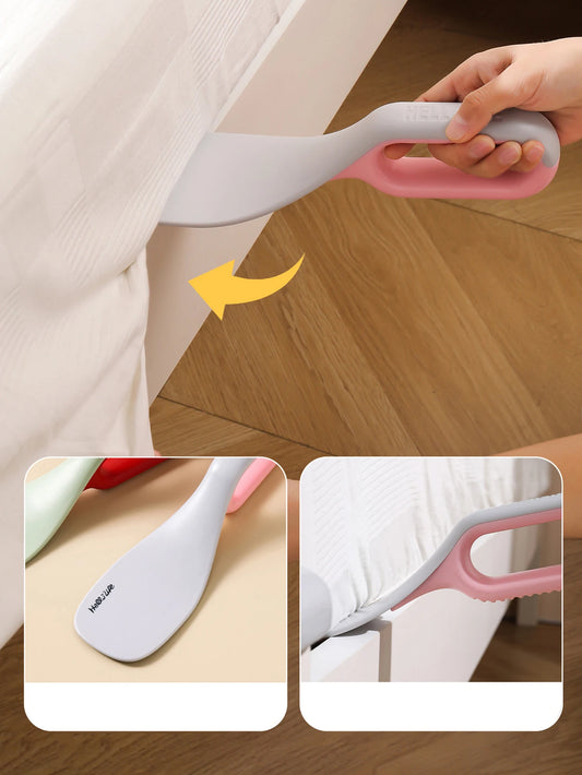 2-in-1 Mattress Organizer and Fixer Labor-saving Bed Lifter Bed Sheet Gap Adjuster Bed Raiser Portable Sheet Changing Tool Peaceful Pleasures Health and Wellness