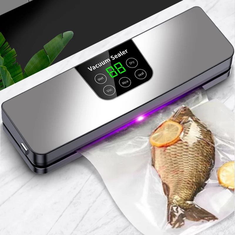 Household vacuum sealing machine cutting knife vacuum preservation machine small sealing machine food plastic sealing machine Peaceful Pleasures Health and Wellness