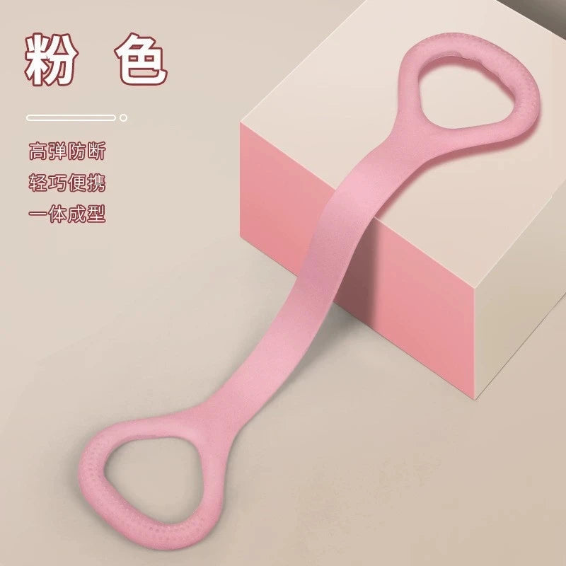 ProFlex 8-Shaped Silicone Yoga Resistance Band | Stretching