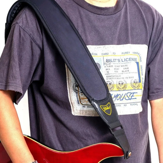 Bass Shock Strap Guitar Decompressionstrap Thickened Widened Peaceful Pleasures Health and Wellness