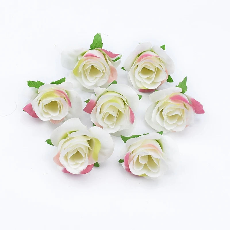 Silk Rose Bud Artificial Flowers – Wedding, Party & Home Decor Artificial Silk Flowers Peaceful Pleasures Health and Wellness color 11 50pcs