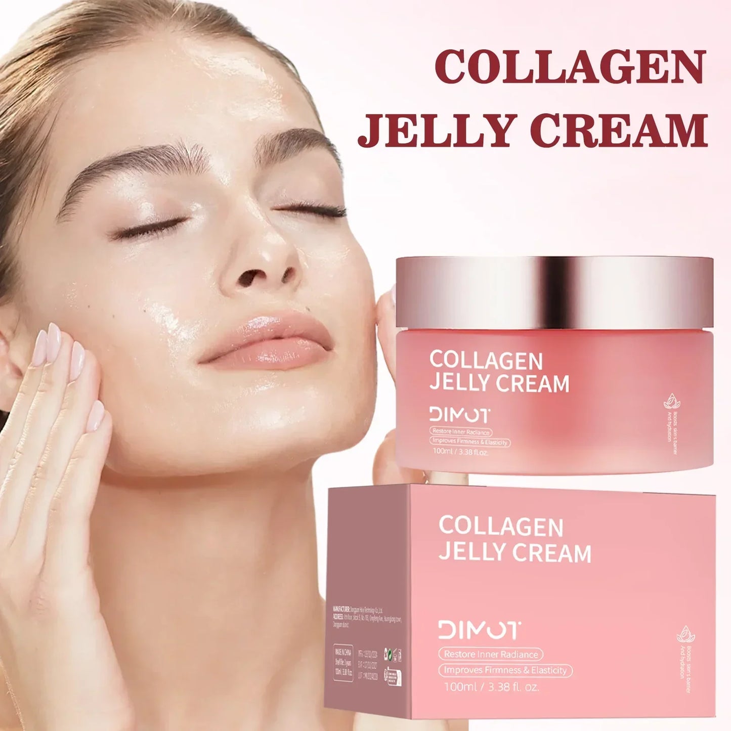 Collagen Jelly Cream 100ml – Niacinamide & Hydrolyzed Collagen