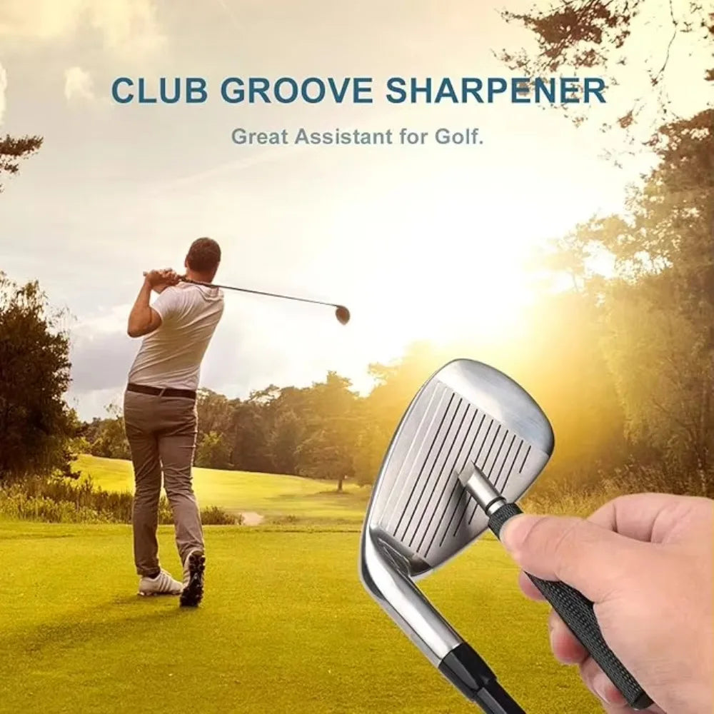Golf Club Grooving Sharpening Tool 5 Colors Golf Groove Sharpener Wedge Club U V Type Square Regroover Blade Cleaning Tool Acces Peaceful Pleasures Health and Wellness