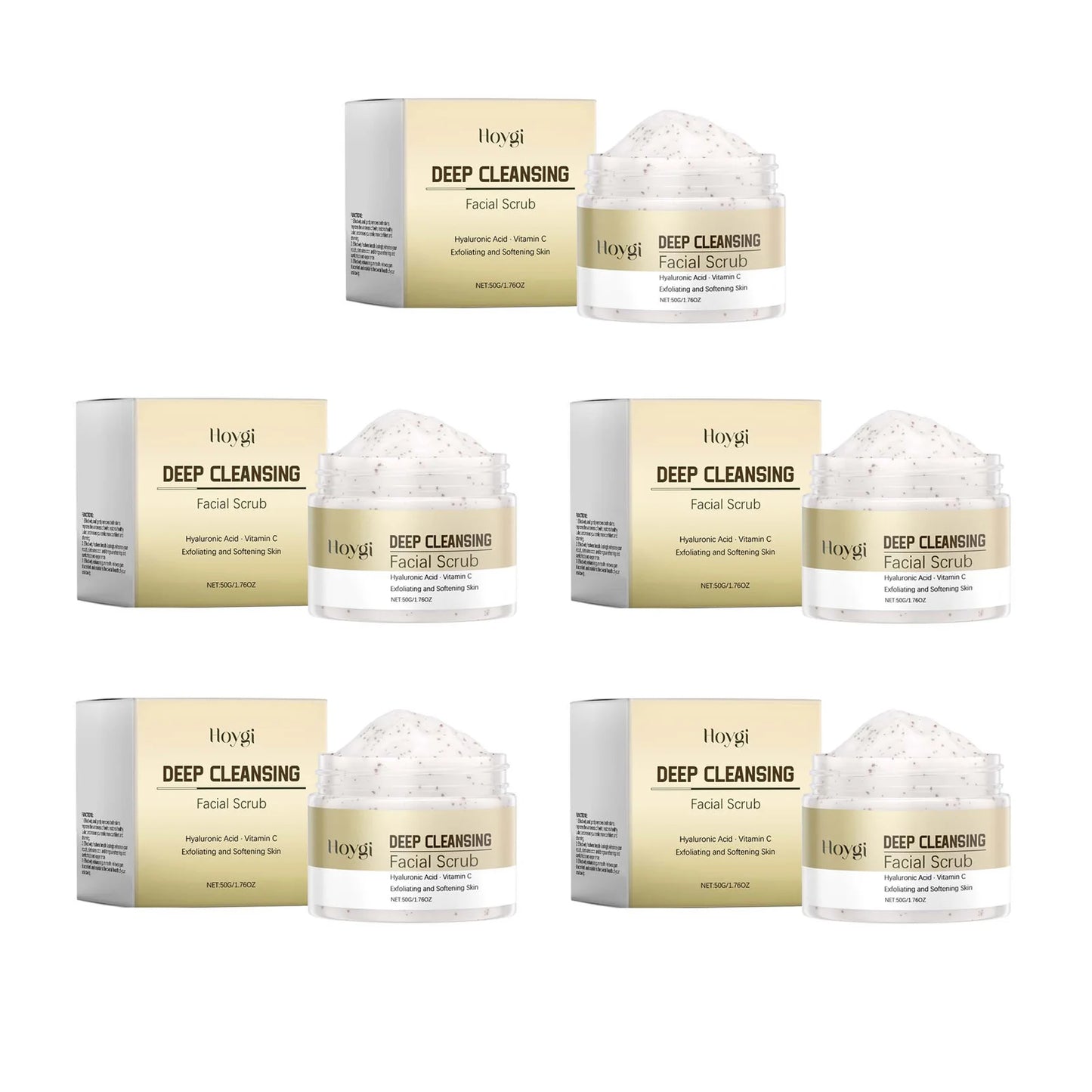 Deep Cleansing Facial Scrub – Pore Refining & Oil Control
